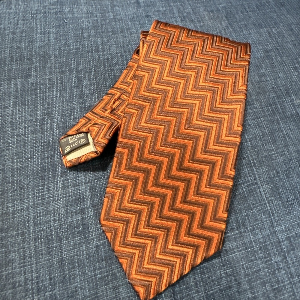 Vintage Zegna Tie Mens Silk Beautiful Tie Ermenegildo